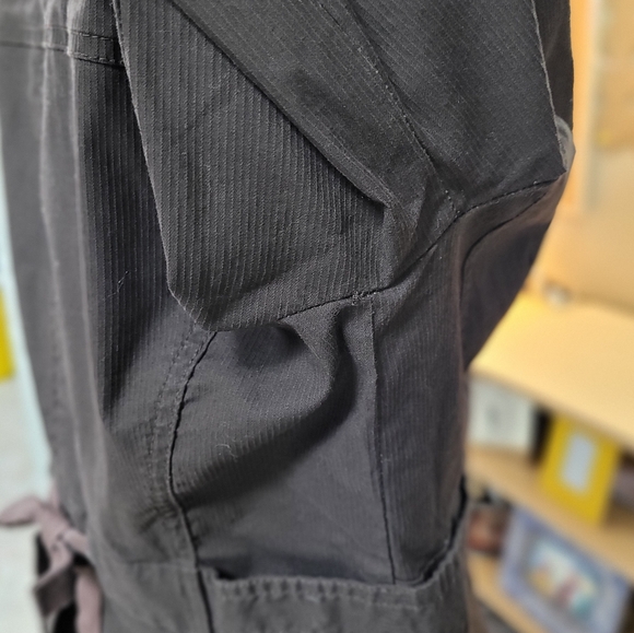 Denver Hayes Vintage textured striped dark brown blazer size M - Picture 6 of 14